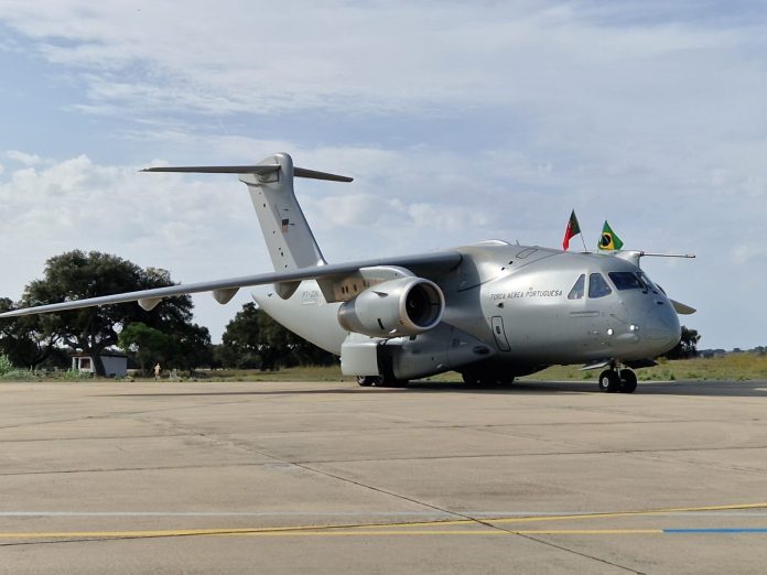 Primeiro Avião KC-390 para equipar a Força Aérea já aterrou em Beja!Veja o  VÌDEO! - Rádio Campanário